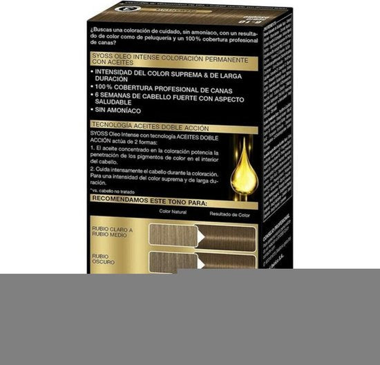 Permanente Kleur Syoss Donkerblond N 6,10
