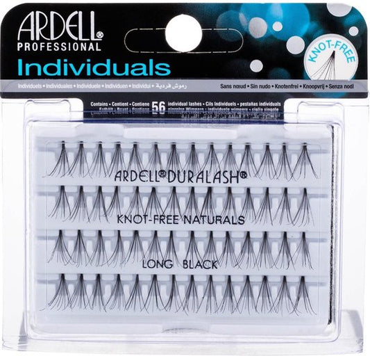 Ardell - Duralash Naturals Individual Lashes Long - Black - Natuurlijke Individuele Nepwimpers - Zwart