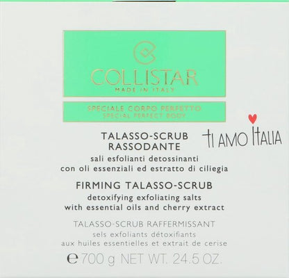 Collistar Firming Talasso Scrub With Essential Oils And Cherry Extract