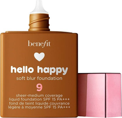 Benefit Hello Happy Soft Blur Foundation 9 Deep Neutral 30 ml