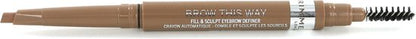 Rimmel Brow This Way Fill & Sculpt Wenkbrauwpotlood - 001 Blonde