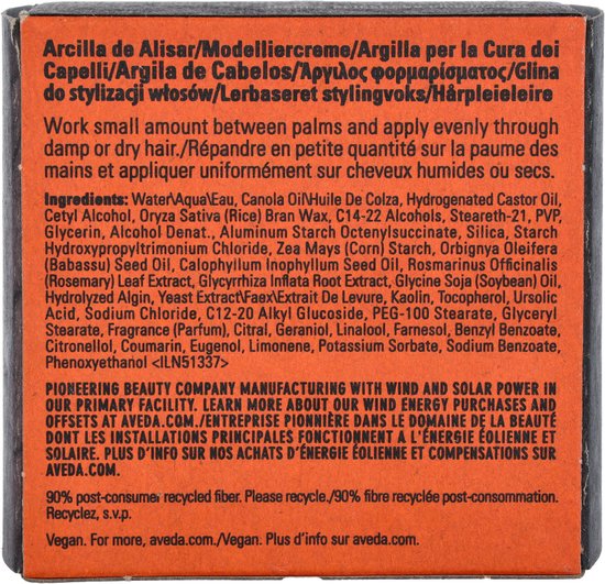 Aveda Men Pure-Formance Grooming Clay | Flexibele hold en matte finish | 75 ml