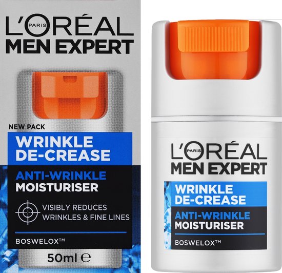 L'Oréal Paris Men Expert Stop Rimpels Hydraterende Gezichtscrème 50 ML