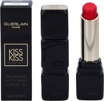 Guerlain Lipstick Lip Make-up Kiss Kiss Tender Matte 666 Lucky Pink