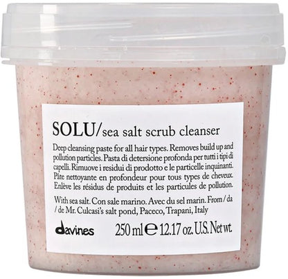 Davines SOLU Sea Salt Scrub Cleanser 250 ml