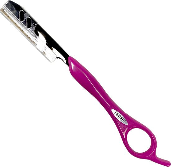 Feather - Styling Razor - Titanium Roze