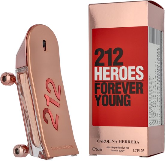 Damesparfum Carolina Herrera 212 Heroes for Her EDP .50 ml.