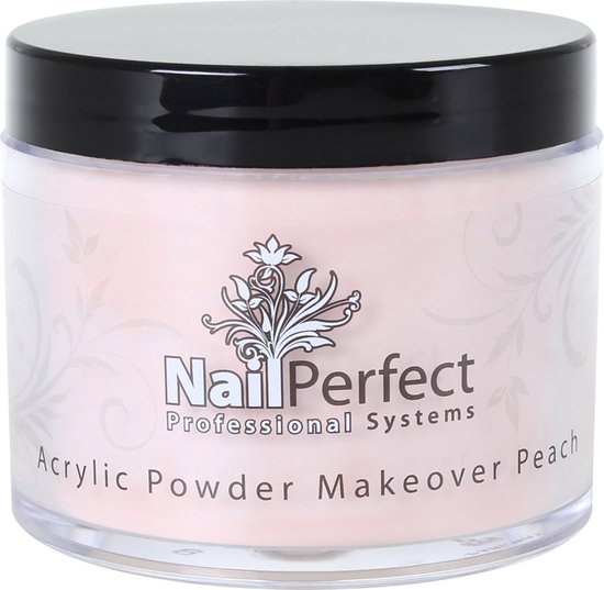 Nail Perfect - Makeover Acrylic Powder - Peach - 100 gr