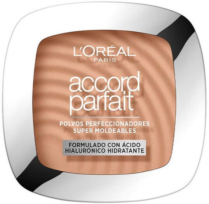 LOreal Paris - Accord Parfait Poeder - 5D/W  - Matterend gezichtspoeder met een Natuurlijke resultaat - 9 gr.
