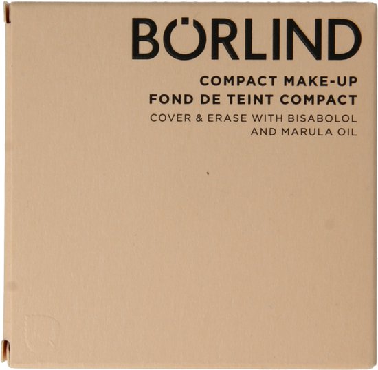 Annemarie Börlind Compact Make-Up Foundation - Almond - 10g