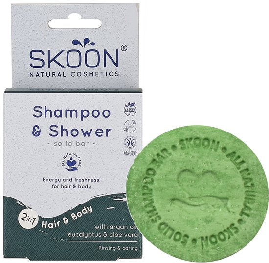 SKOON Solid Shampoo & Shower 2 in 1 - 110 g