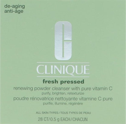 Clinique | Fresh Pressed Renewing Powder Cleanser With Pure Vitamin C | 28 st., 14g
