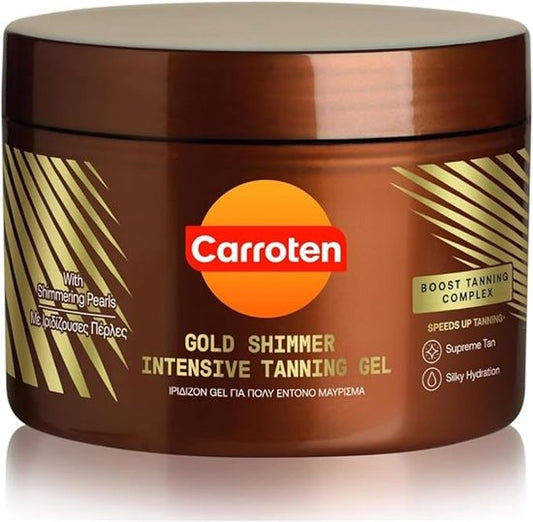 Carroten Gold Shimmer Tanning Gel - 150 Ml