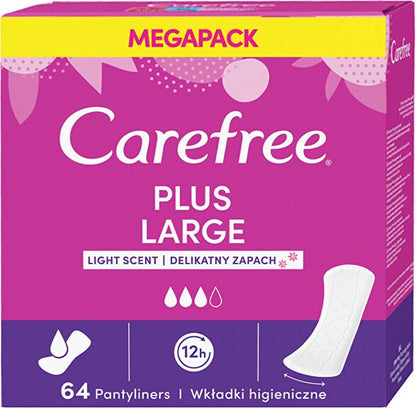 Carefree Plus Large 64 stuks