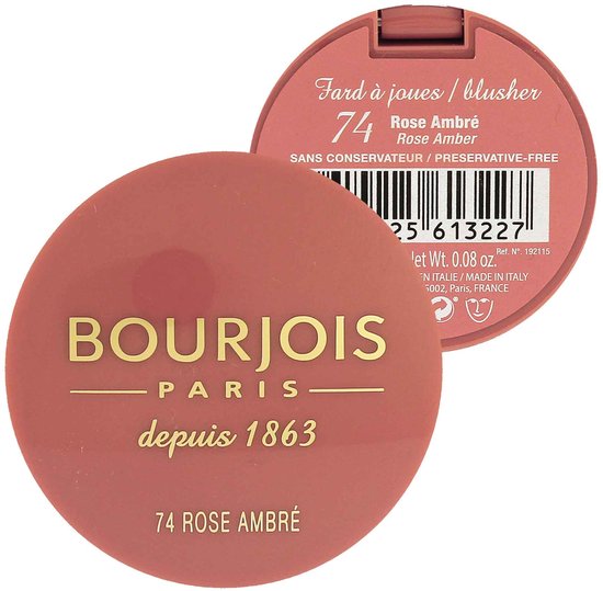 Bourjois Little Round Pot Blush - 74 Rose Ambre