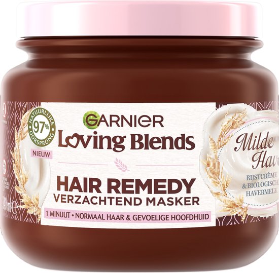 Garnier Loving Blends Haarmasker Milde Haver 300 ml