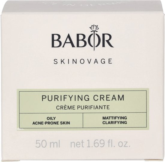 Babor Skinovage Purifying Cream 50 ml - For Oily, Acne-Prone Skin