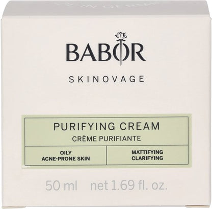 Babor Skinovage Purifying Cream 50 ml - For Oily, Acne-Prone Skin