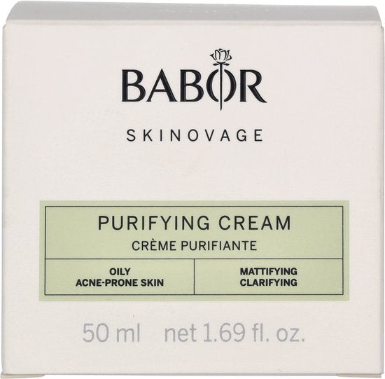 Babor Skinovage Purifying Cream 50 ml - For Oily, Acne-Prone Skin