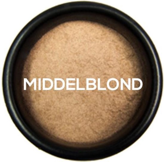 IMPERIO Premium Haarvezels Middenblond - Kaalheid Mannen - Alopecia Vrouwen - 100% onzichtbaar