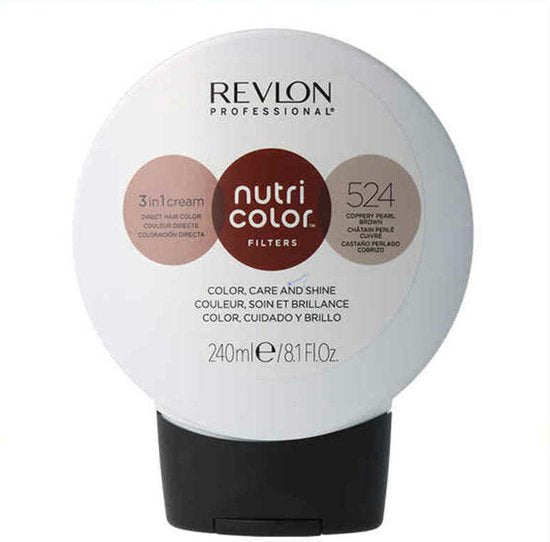 Revlon Nutri Color 524 Coppery Pearl Brown 240 ml
