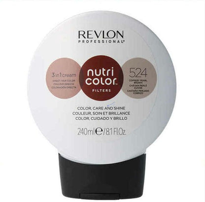 Revlon Nutri Color 524 Coppery Pearl Brown 240 ml