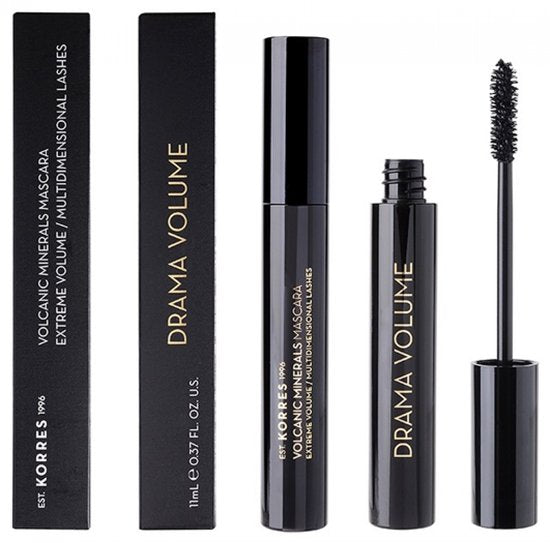 Korres Volcanic Minerals Mascara Drama Volume - Ultra-volume gevende mascara - 11 ml