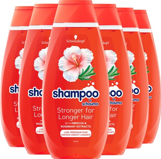 Schwarzkopf Shampoo Long Hair - Haarverzorging - Voordeelverpakking - 5 x 400 ml