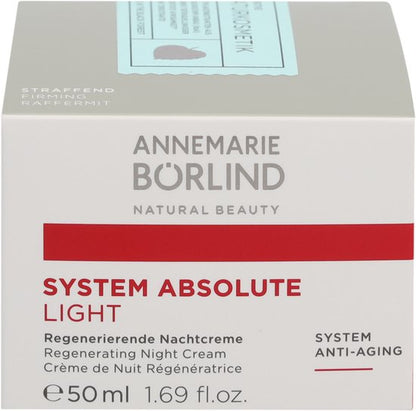 Annemarie Börlind - Absolute Anti-Aging NachtCreme Light - 50 ml