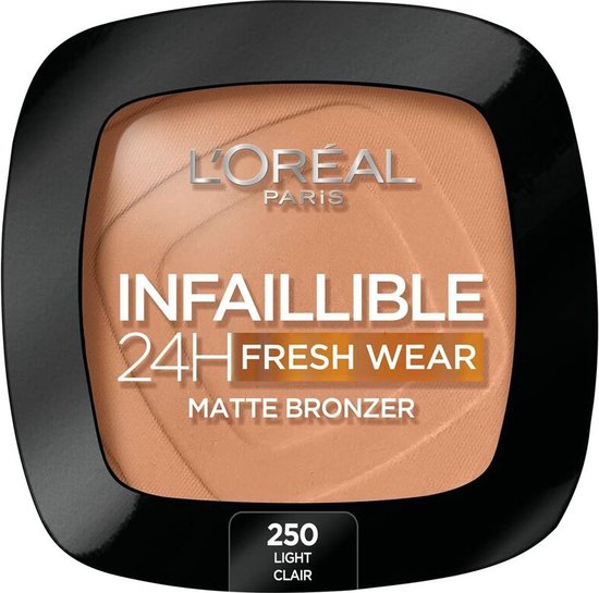 L'Oréal Infallible 24H Fresh Wear Matte Bronzer - 250 Light