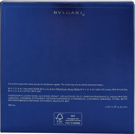 Bvlgari BLV Pour Homme - Herenparfum eau de toilette spray - 100 ml