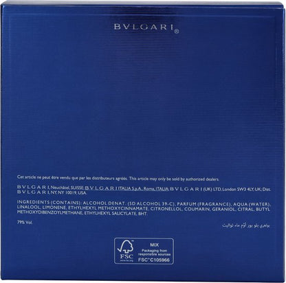Bvlgari BLV Pour Homme - Herenparfum eau de toilette spray - 100 ml