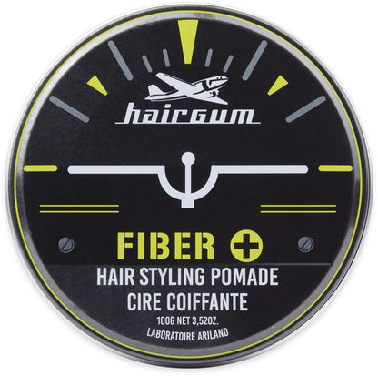 HAIRGUM FIBER+ HAIR STYLING POMADE - 2 STUKS