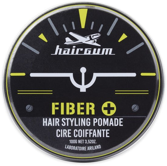 HAIRGUM FIBER+ HAIR STYLING POMADE - 2 STUKS