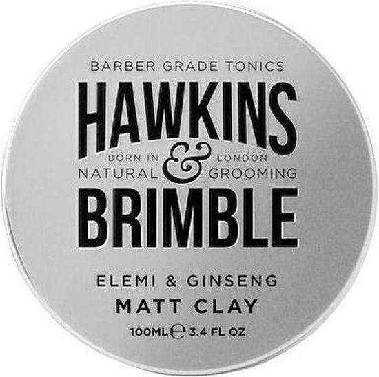 Hawkins-Brimble - Elemi & Ginseng Matt Clay - Matující pomáda na vlasy s vuní elemi a ženšenu   (M)