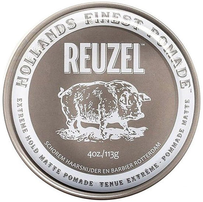 Reuzel Extreme Hold Matte Pomade (Special Pink Edition) 113 gr.