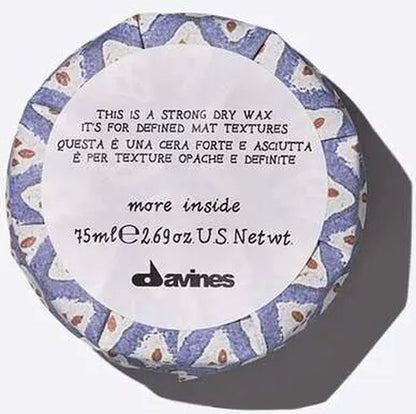 Davines More Inside Strong Dry Wax