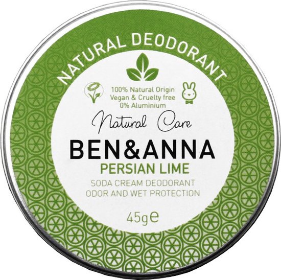 Ben  Anna Cream Deodorant Persian Lime 45GR