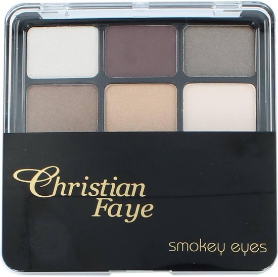 Christian Faye Smokey Eyes Oogschaduwpalette 1 st.