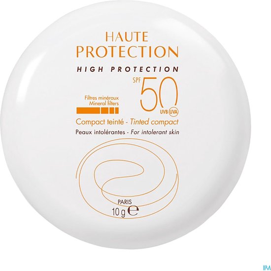 Avène Zon Compact Crème Sable SPF50 - Zonnebrand - 10 ml