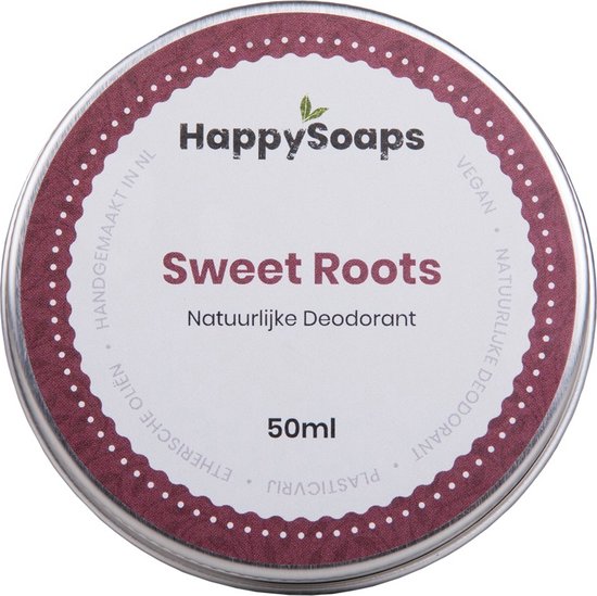 HappySoaps Natuurlijke Deodorant - Sweet Roots