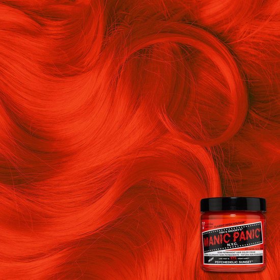 Manic Panic | Psychedelic Sunset Classic Semi permanente haarverf | Oranje