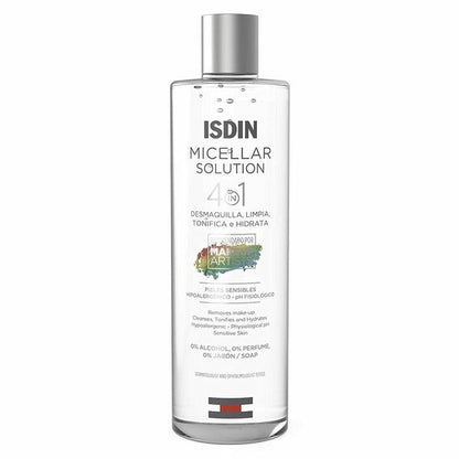 Make-Up Verwijder Micellair Water Isdin 4-in-1 (400 ml)