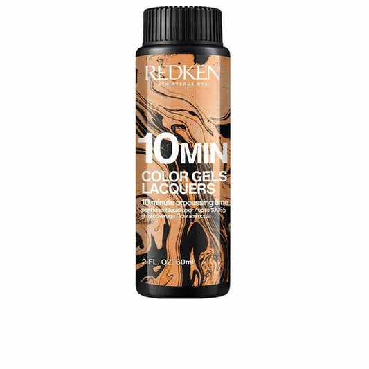 Permanente kleur Redken COLOR GELS LACQUERS #6NN-Choco mousse (3 Stuks)