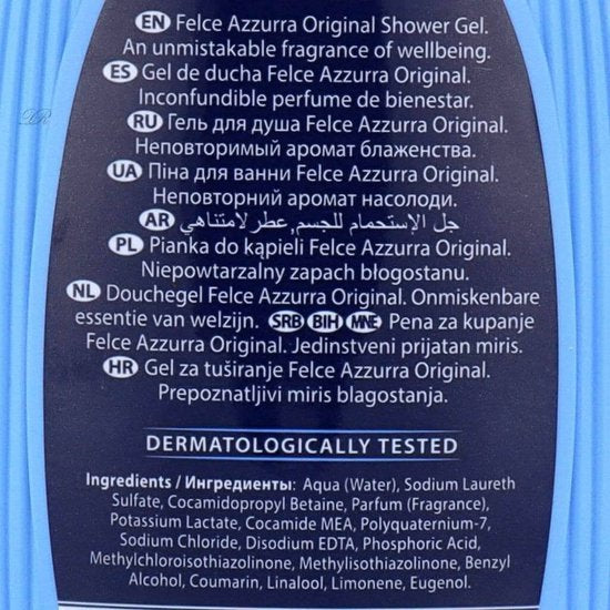 Felce Azzurra  Douchegel Classic  400ML
