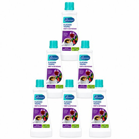 Dr. Beckmann Vlekkenduivel Fruit & Dranken – 6 x 50 ml voordeelverpakking