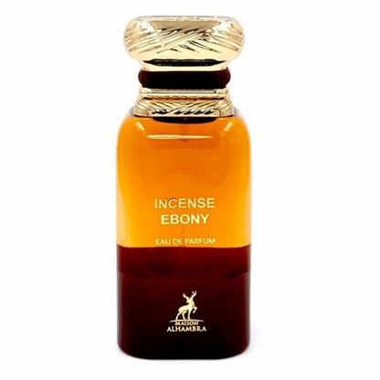 Uniseks Parfum Maison Alhambra Incense Ebony EDP 80 ml