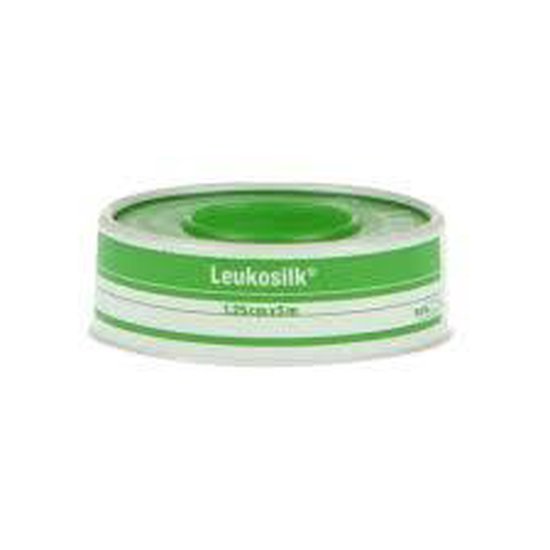 Leukosilk Gevoelige Huid | 5 m x 1.25 cm | Pleisters