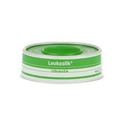 Leukosilk Gevoelige Huid | 5 m x 1.25 cm | Pleisters