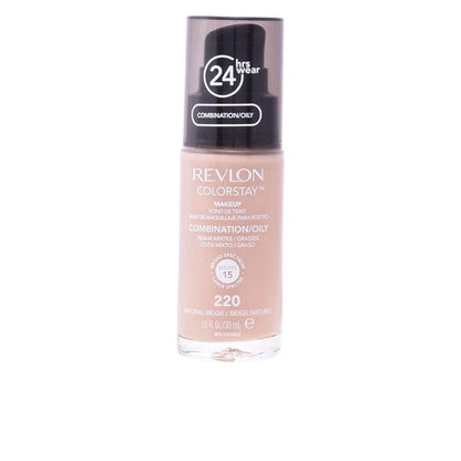 Revlon Colorstay Foundation With Pump - 220 Natural Beige (Oily Skin)